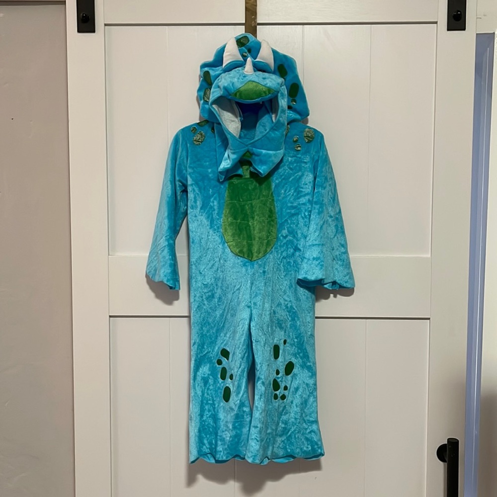 Dinosaur Triceratops Costume for toddlers ages 2-4
